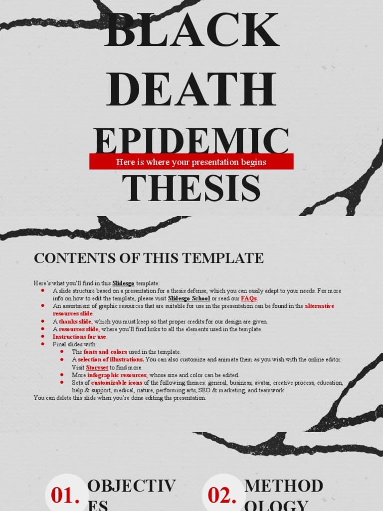 black plague thesis statement