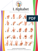 Asl Alphabet Asdc