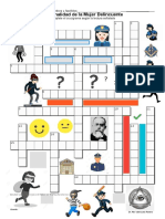 Crucigrama y Preguntas de La Lectura Personaldiad de La Mujer Delincuente