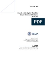 BRASSELL - 2003 - NIST - Trends in Firefighter Fatalities Dua To Estructural Collapse