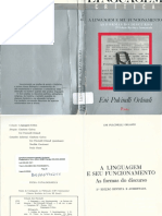 Eni Puccinelli Orlandi - A Linguagem e Seu Funcionamento_ as Formas Do Discurso-Pontes (1987)(1) - Copia