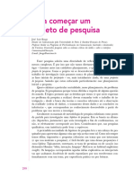 0. Para Começar Um Projeto de Pesquisa.