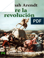 Hannah Arendt Sobre La Revolucion 2004 A