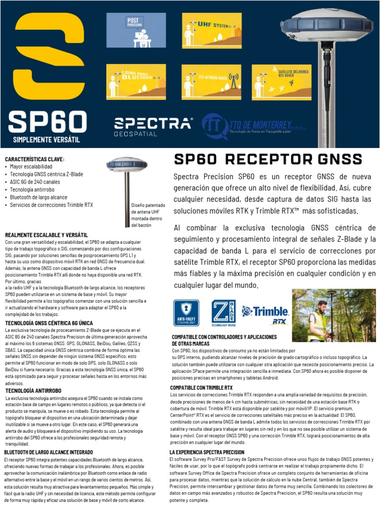 Sp60 Gnss Ene 2020 Publico | PDF | Sistema de Posicionamiento Global ...