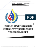 Sentencia de Sala Constitucional del TSJ constituye un golpe de Estado Judicial - Examen ONU Venezuela