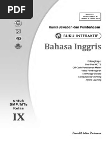 00 Kunci Bahasa Inggris 9