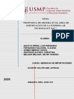 Trabajo Final de Gerencia de Importaciones 2021