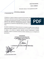 Documento Nombramiento Francisco Zavala