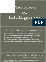 Theories of Intelligence