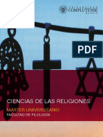 Ciencias de Las Religiones: Máster Universitario