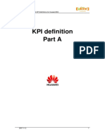 KPI Definition Part A: UFONE GSM KPI Definitions For Huawei BSS