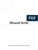 Phrasal Verbs List