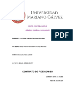 Trabajo Numero 2 Contrato de Fideicomiso