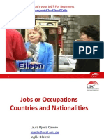 3-Jobs an Occupations-Countries and Nationalities