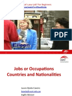 3-Jobs An Occupations-Countries and Nationalities