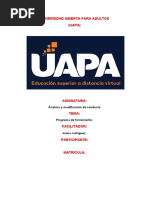Tarea 5 de Analisis y Modificacion de La Conducta.