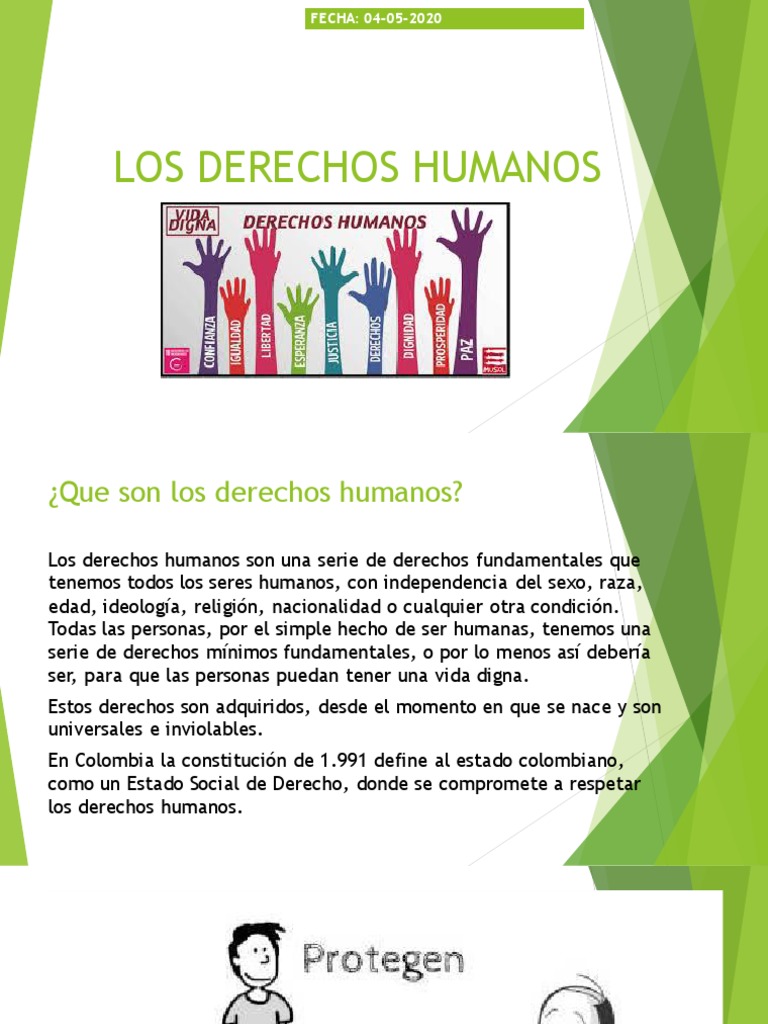 Los Derechos Humanos Grado 4 Sociales 4 - 05 | PDF