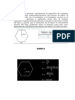 Aerea Del Poligono Regular