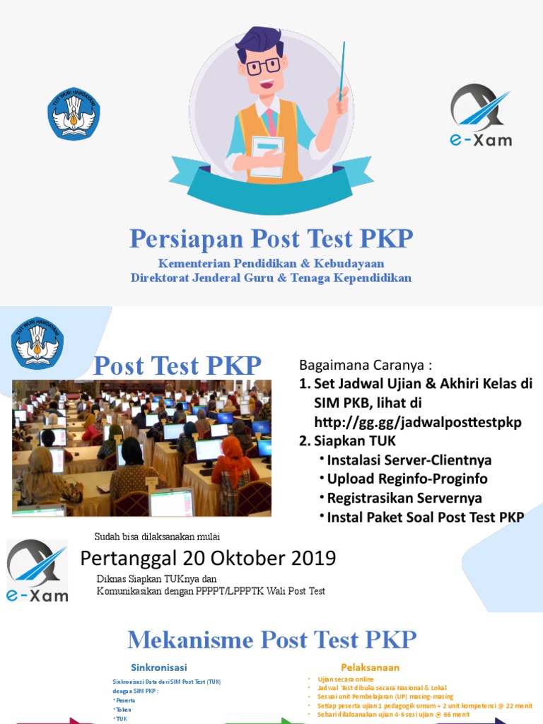 Persiapan Post Test PKP 2019 Ditjen GTK Kemdikbud PDF