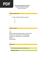 A Literature-Based Approach Learning Plan