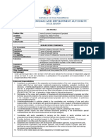 NEDA5 Job Profile SrEDS DRD