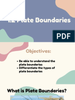 Understanding Plate Boundaries