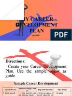 My Career Development Plan