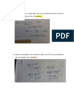 Diluir solución KCl 45% a 15% P/V