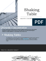 Shaking: Gravity Concentration