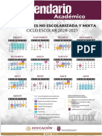 Calendario Ipn 2020 2021 2 PDF