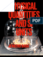 PHYSICAL QUANTITIES AND SI UNITS