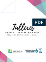 Taller 4 Discapacidad y Diversidad Funcional