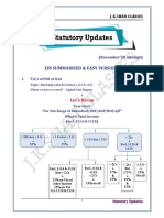 DT - Statutory Updates