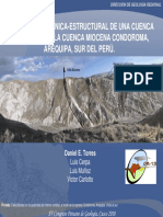 Evolución Tectónica-Estructural de Una Cuenca Transpresiva: La Cuenca Miocena Condoroma, Arequipa, Sur Del Perú