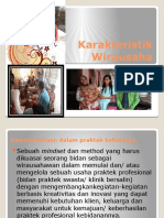 Karakteristik Wirausaha Bidan