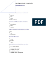 Examen Diagnostico de Computacion