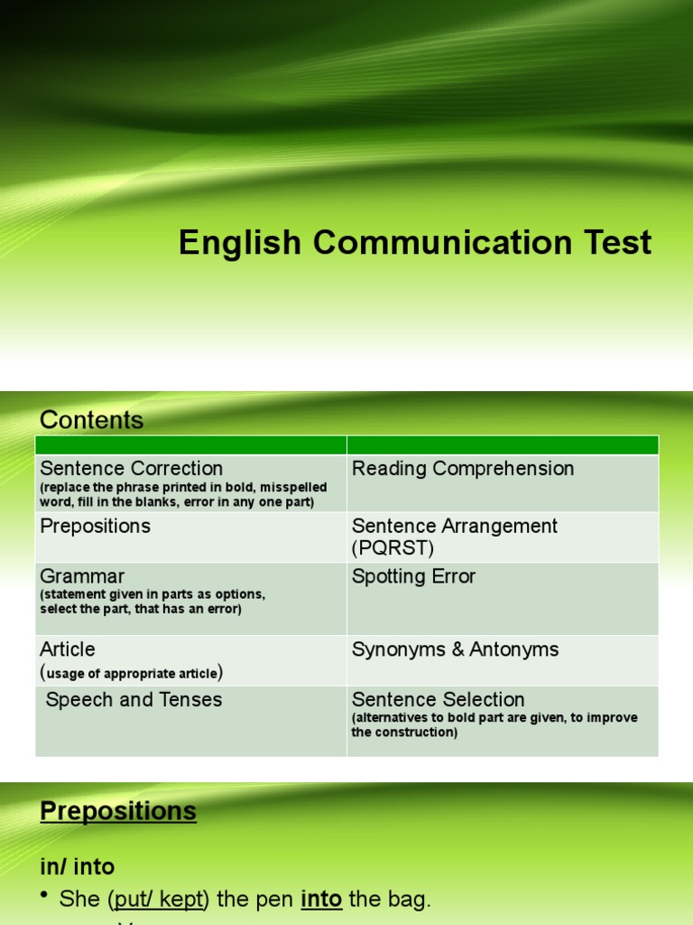 English Communication PDF Grammatical Number Plural