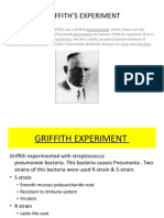 GRIFFITH’S EXPERIMENT