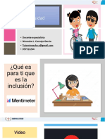 PPT 1. Diversidad y Educacion Inclusiva