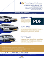 Travel by Jaitik Group: Sedan Taxi