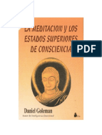 DANIEL GOLEMAN-La Meditacion Y Los Estados Superiores de Conciencia