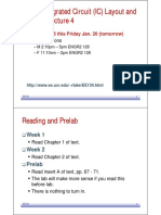 Digital Integrated Circuit (IC) Layout and Design