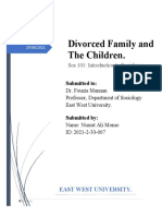 (v.1 )Divorced Family and the Children