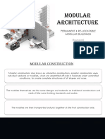 PERMANENT & RELOCATABLE BUILDINGS (Modular Architecture)