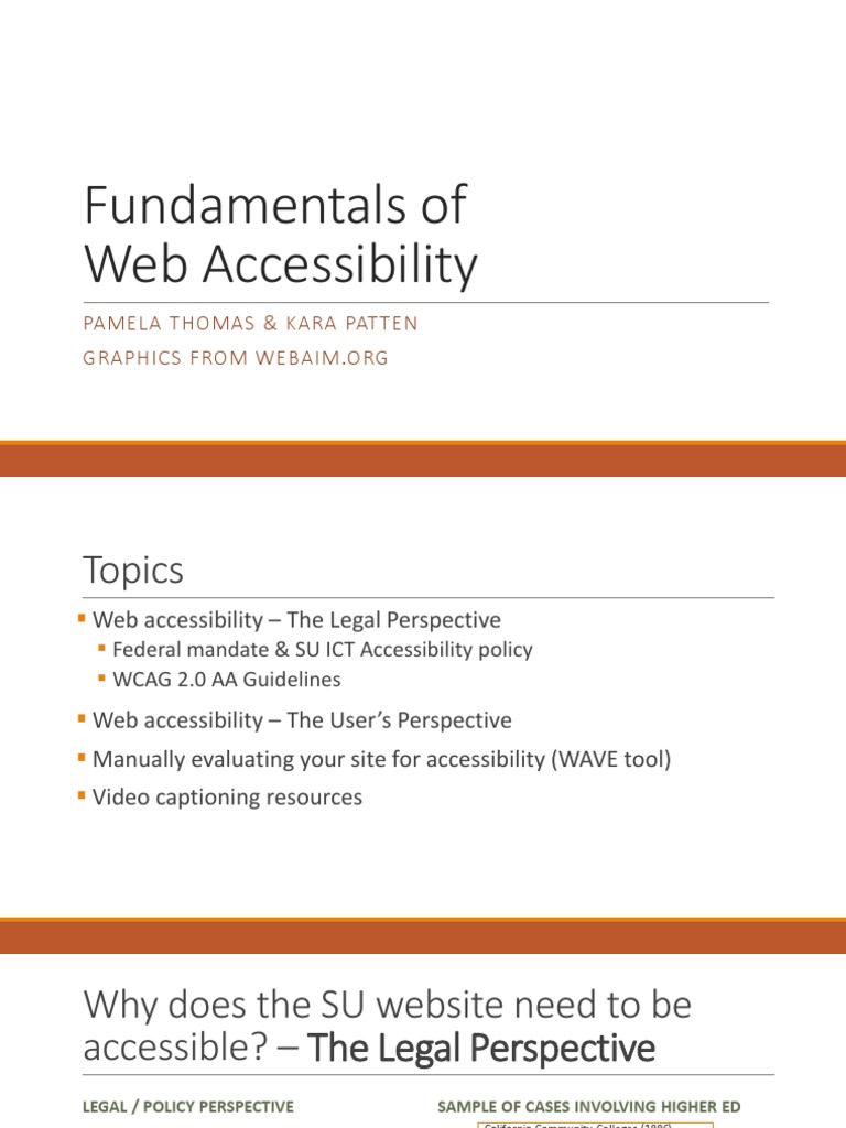 Web Accessibility Essentials Guide | PDF | Hyperlink | Accessibility