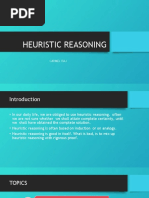 Heuristic Reasoning