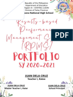 E Rpms Portfolio Design 1 Depedclick