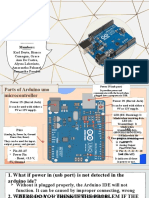 Arduino Micro-Controller: Members