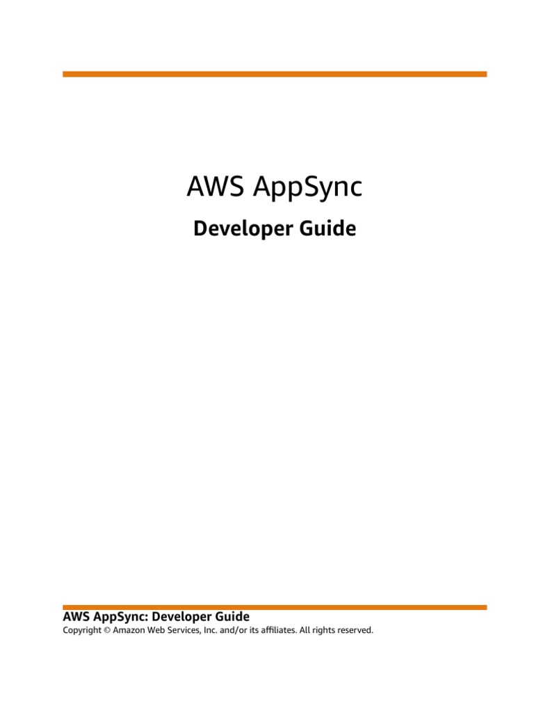 AWS AppSync | PDF | Amazon Web Services | Domain Name System