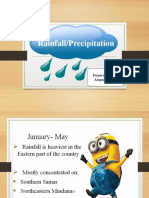 Rainfall/Precipitation: Prepared By: Mr. Arquine Quino
